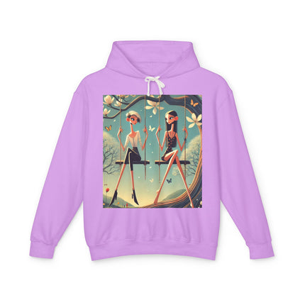 Whispers on the Spring Lightweight Hooded Sweatshirt