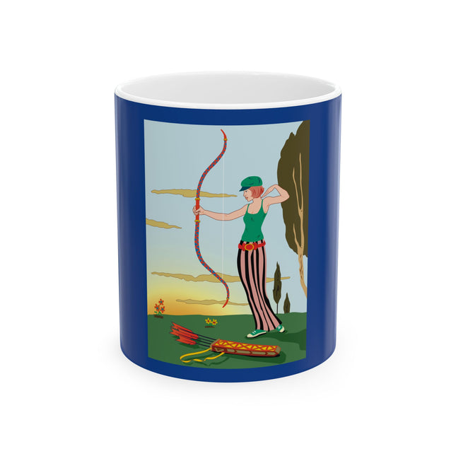 An Archer's Pursuit of Excellence 11 oz Ceramic Mug