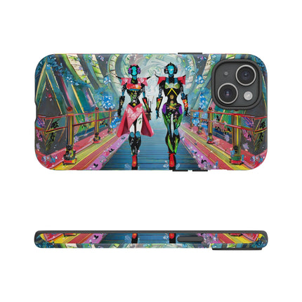 Cyber Punk Robot Models Phone Cases
