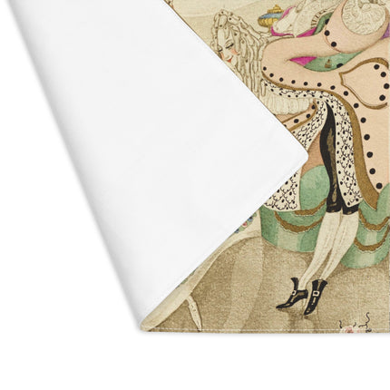 Sur talons rouges (On Red Heels) pl 01 by Gerda Wegener Placemat, 1pc
