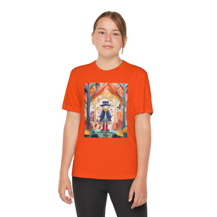 Cat in Boots in the Enchanted Forest Youth Competitor Tee