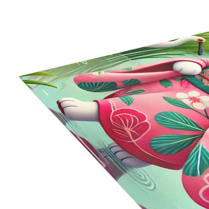 Geisha Kitten Strolls Among the Spoonbills Postcard Bundles (envelopes included) - Bundles of 10, 30, 50 Pieces