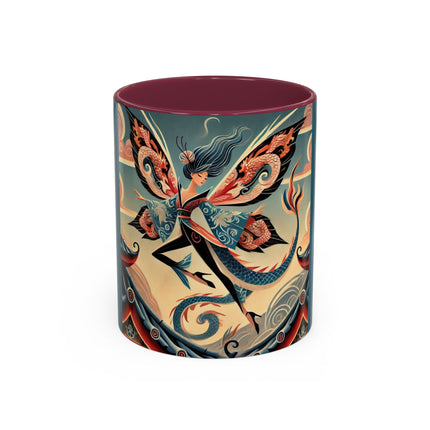 Dragon Fairy of the Temple Colorful Mugs (11oz, 15oz)