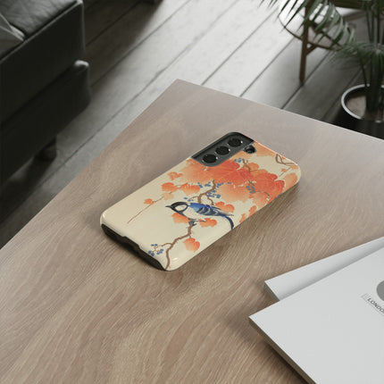 Japanese Bird and Branch by Ohara Koson Phone Cases