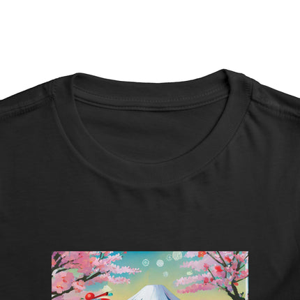 Rainy Day Ducks Toddler Short Sleeve Tee