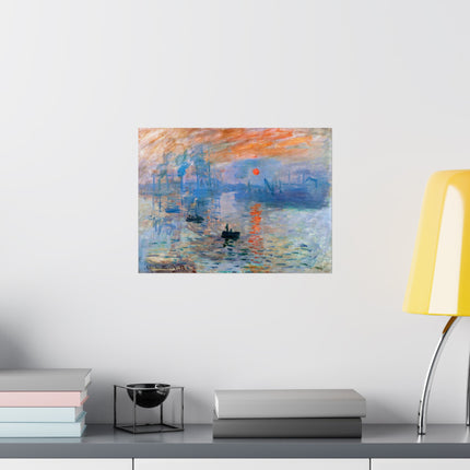Sunrise by Claude Monet Matte Horizontal Posters