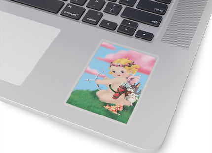 Cupid's Aim Kiss-Cut Stickers (4 Sizes)
