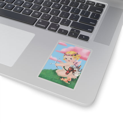 Cupid's Aim Kiss-Cut Stickers (4 Sizes)