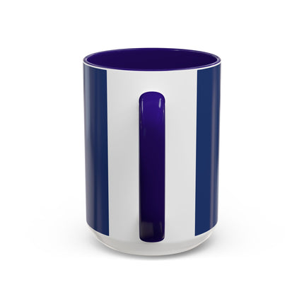 🌙🎿 The Moonlit Christmas Skier Colorful Mug – Whimsical Holiday Fantasy
