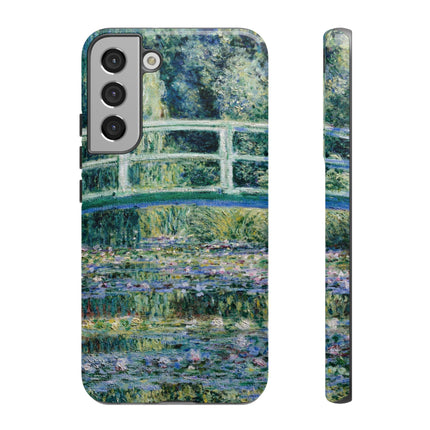 Water Lilies and Japanese Bridge by Claude Monet Phone Cases