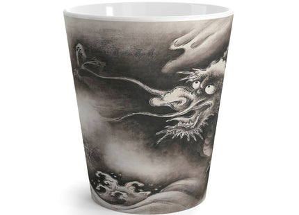 Japanese dragon by Yamada Dōa Latte Mug