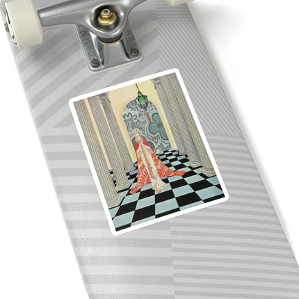 Cadmus Beheld a Female Figure by Virginia Frances Sterrett Kiss-Cut Stickers (4 Sizes)