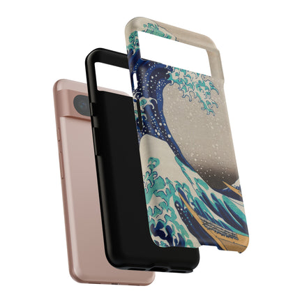 The Great Wave off Kanagawa by Katsushika Hokusai Phone Cases