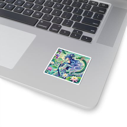 Fairy of the Koi Pond Kiss-Cut Stickers (4 Sizes)