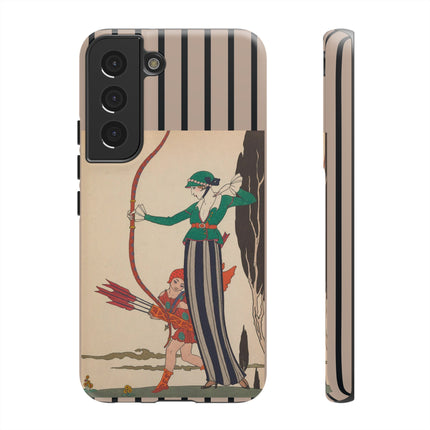 L'Arc Rouge by George Barbier Phone Cases
