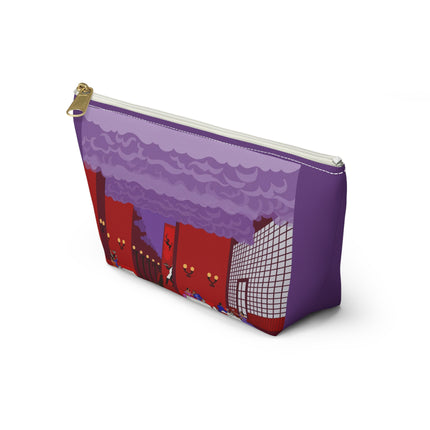Midnight Toast Cosmetic Bag – Parisian Romance & Art Deco Charm
