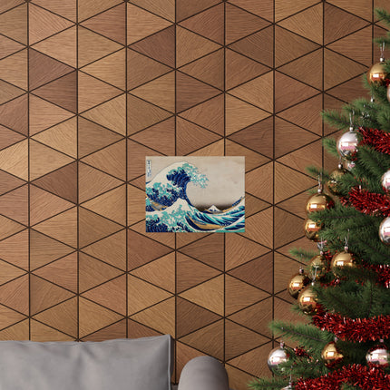 The Great Wave off Kanagawa by Katsushika Hokusai Matte Horizontal Posters
