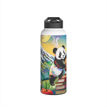 Cute Panda Stainless Steel Water Bottle