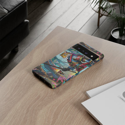 Cyberpunk Leopard Phone Cases