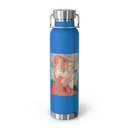 Sur la Route d'Anacapri by Gerda Wegener Copper Vacuum Insulated Bottle, 22oz