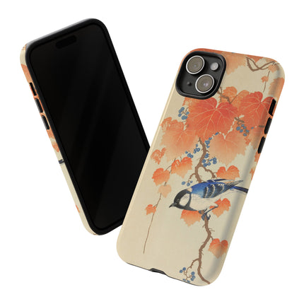 Japanese Bird and Branch by Ohara Koson Phone Cases