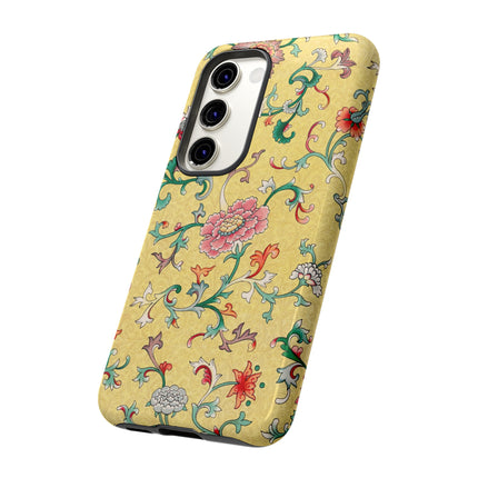 Flower Illustration by Owen Jones Phone Cases