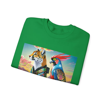 Cybernetic Duets Unisex Heavy Blend™ Crewneck Sweatshirt