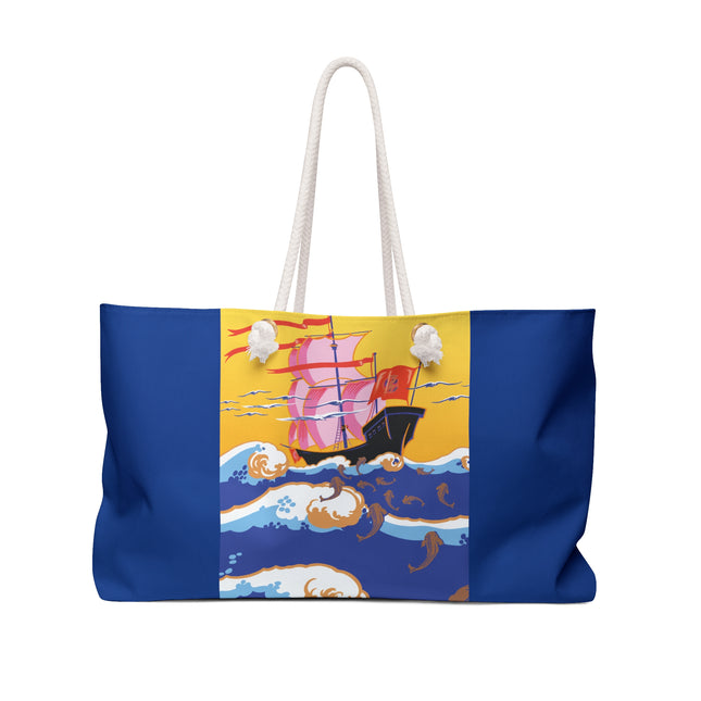 Golden Seas and Whimsical Dreams Weekender Bag