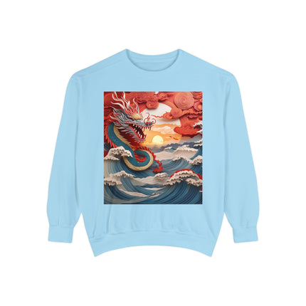 Stormbound Dragon Garment-Dyed Sweatshirt