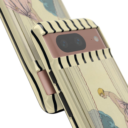 Falbalas et fanfreluches, La Souris by George Barbier Phone Cases