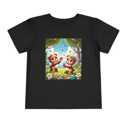 Teddy Bear Friendship Toddler Short Sleeve Tee