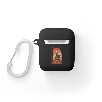January & Garnet AirPods Case — Gem Series by Sofia Chiostri