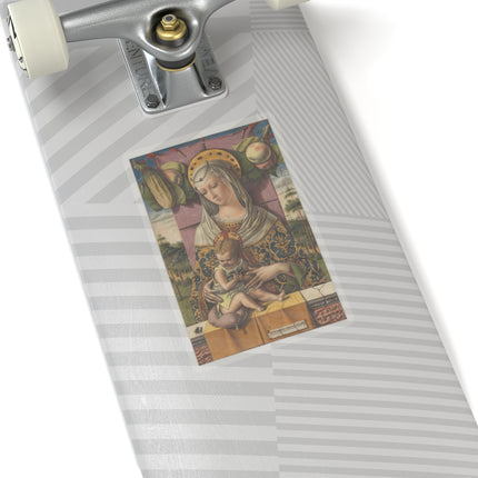 Madonna and Child by Carlo Crivelli Kiss-Cut Stickers (4 Sizes)