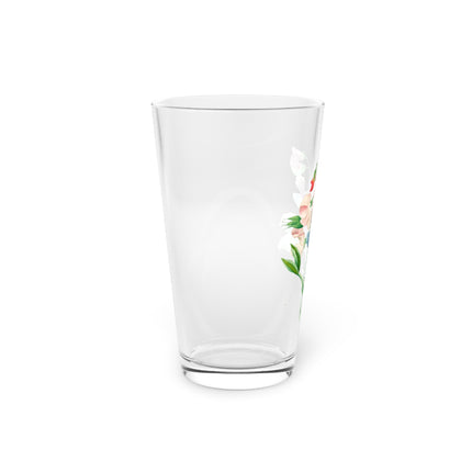 Sweet Pea Botanical Illustration by Pierre-Joseph Redouté Glass, 16oz