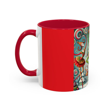 Christmas Ballet of the Absurd Colorful Mugs (11oz, 15oz)