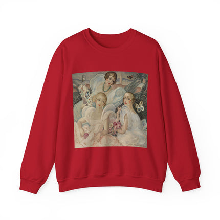Les Femmes Fatales by Gerda Wegener Heavy Blend™ Crewneck Sweatshirt
