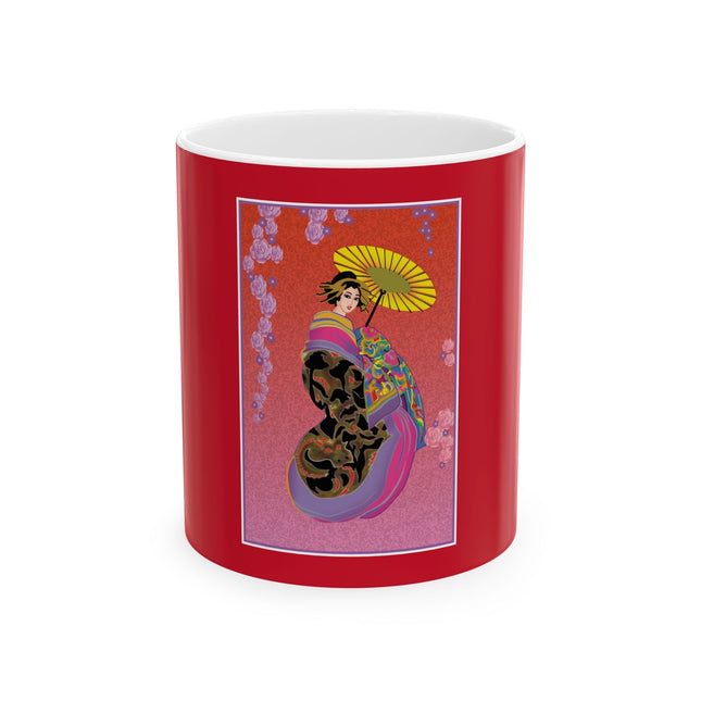 Enchanting Geisha Ceramic Mug 11oz