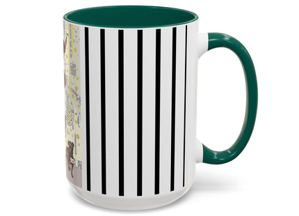 Wrapped in Elegance Colorful Mugs (11oz, 15oz)