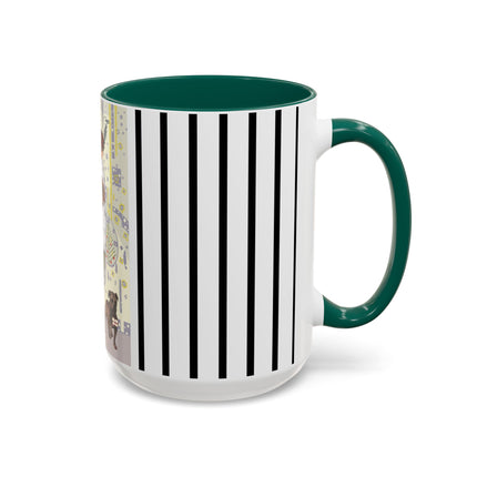 Wrapped in Elegance Colorful Mugs (11oz, 15oz)