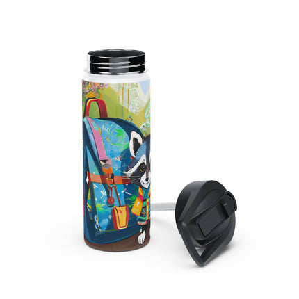 Baby Racoon Stainless Steel Water Bottle