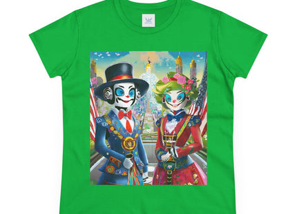 Cyber Punk Robots Cotton Tee