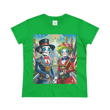 Cyber Punk Robots Cotton Tee