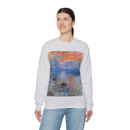 Sunrise by Claude Monet Heavy Blend™ Crewneck Sweatshirt