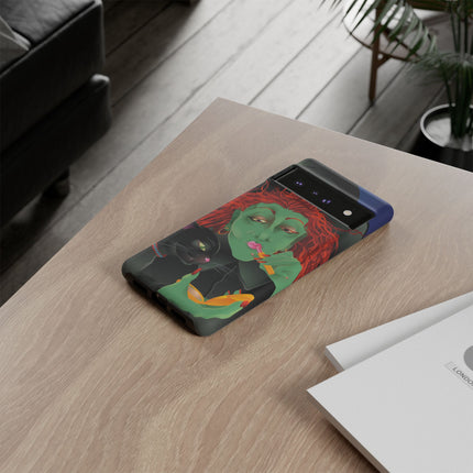 Mirror, Mirror A Witch's Touch Phone Cases