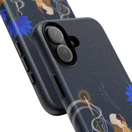 🌙🕯️ The Lady Of The Midnight Garden Phone Case – Art Deco Nocturne