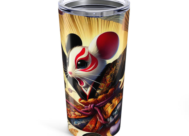 Theatrical Mouse on a Mission Tumbler 20oz