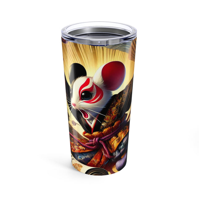 Theatrical Mouse on a Mission Tumbler 20oz