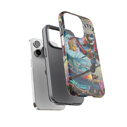 Cyberpunk Leopard Phone Cases