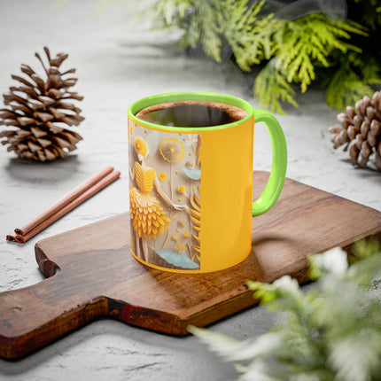 Dandelion Fairy Colorful Mugs (11oz, 15oz)