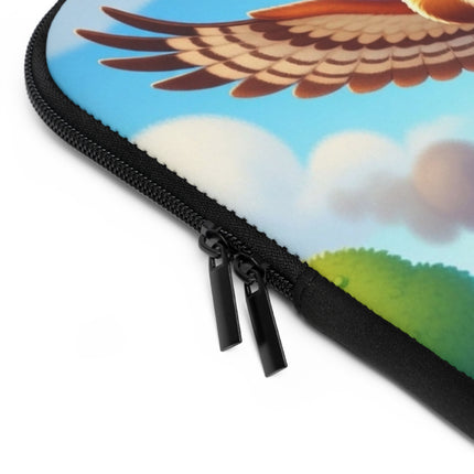The Red-Tailed Hawk in Battle Laptop Sleeve – Flight, Courage & High-Flying Adventure